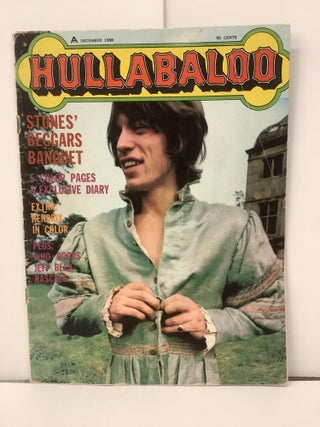 Item #97852 Hullabaloo, American Pop Magazine, Vol. 4, No. 3, December 1968. Gerald ed Rothberg