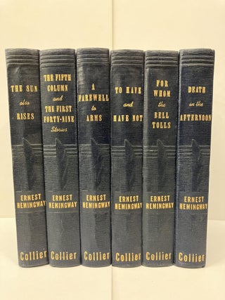 Item #97860 Hemingway 6-Volume Collier Set: For Whom the Bell Tolls, The Sun Also Rises, Death in...