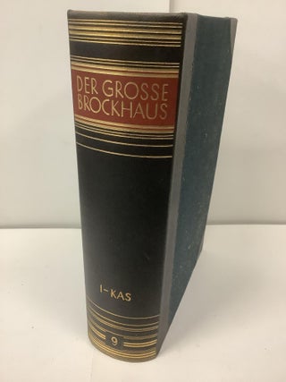 Item #97975 Der Grobe Brockhaus Handbuch des Wiffens in Zwanzig Banden / The Great Brockhaus...