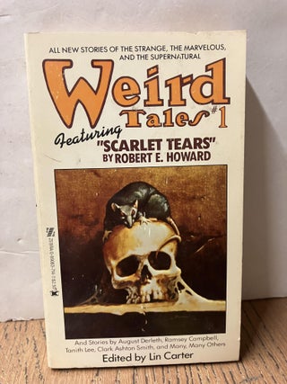 Item #98258 Weird Tales #1 Featuring "The Scarlet Years" Lin Carter