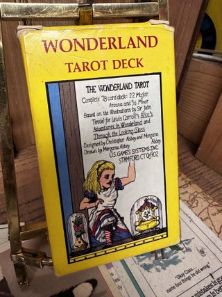 Item #98594 The Wonderland Tarot Deck. Christopher Abbey