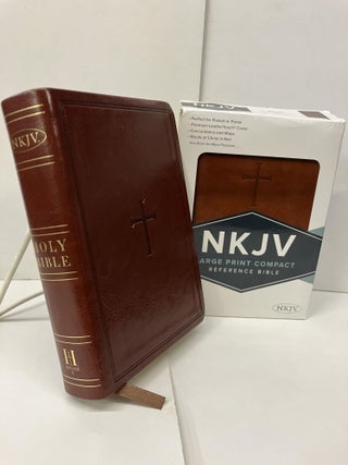 Item #98614 NKJV Large Print Compact Reference Bible. Holman