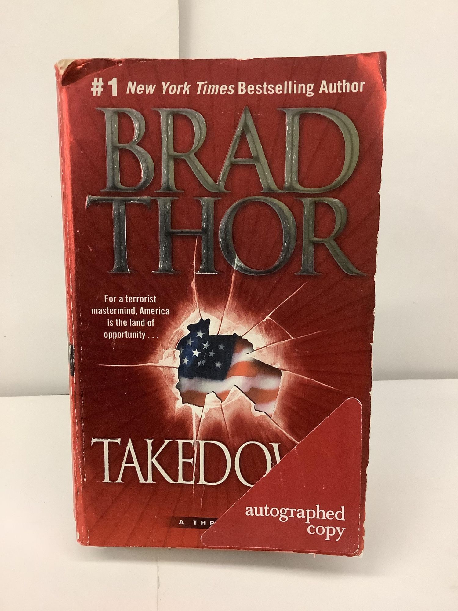 Takedown Brad Thor Signed