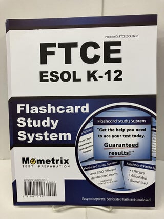 Item #98675 FTCE ESOL K-12 Flashcard Study System: FTCE Test Practice Questions & Exam Review for...