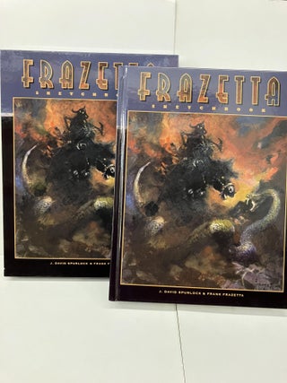 Item #98700 Frazetta Sketchbook. J. David Spurlock, Frank Frazetta