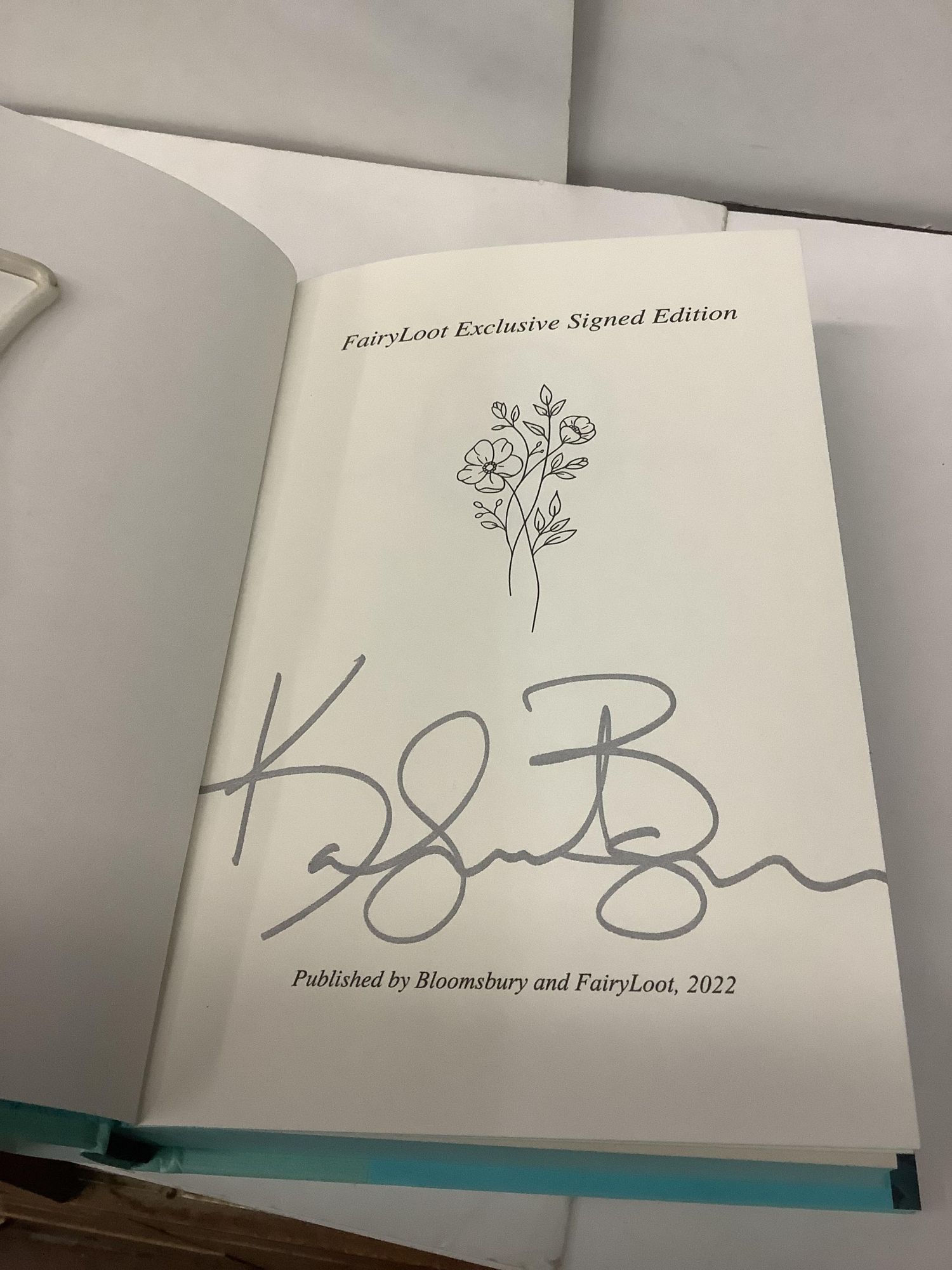 This Wicked Fate Kalynn Bayron FairyLoot Exclusive Signed Edition