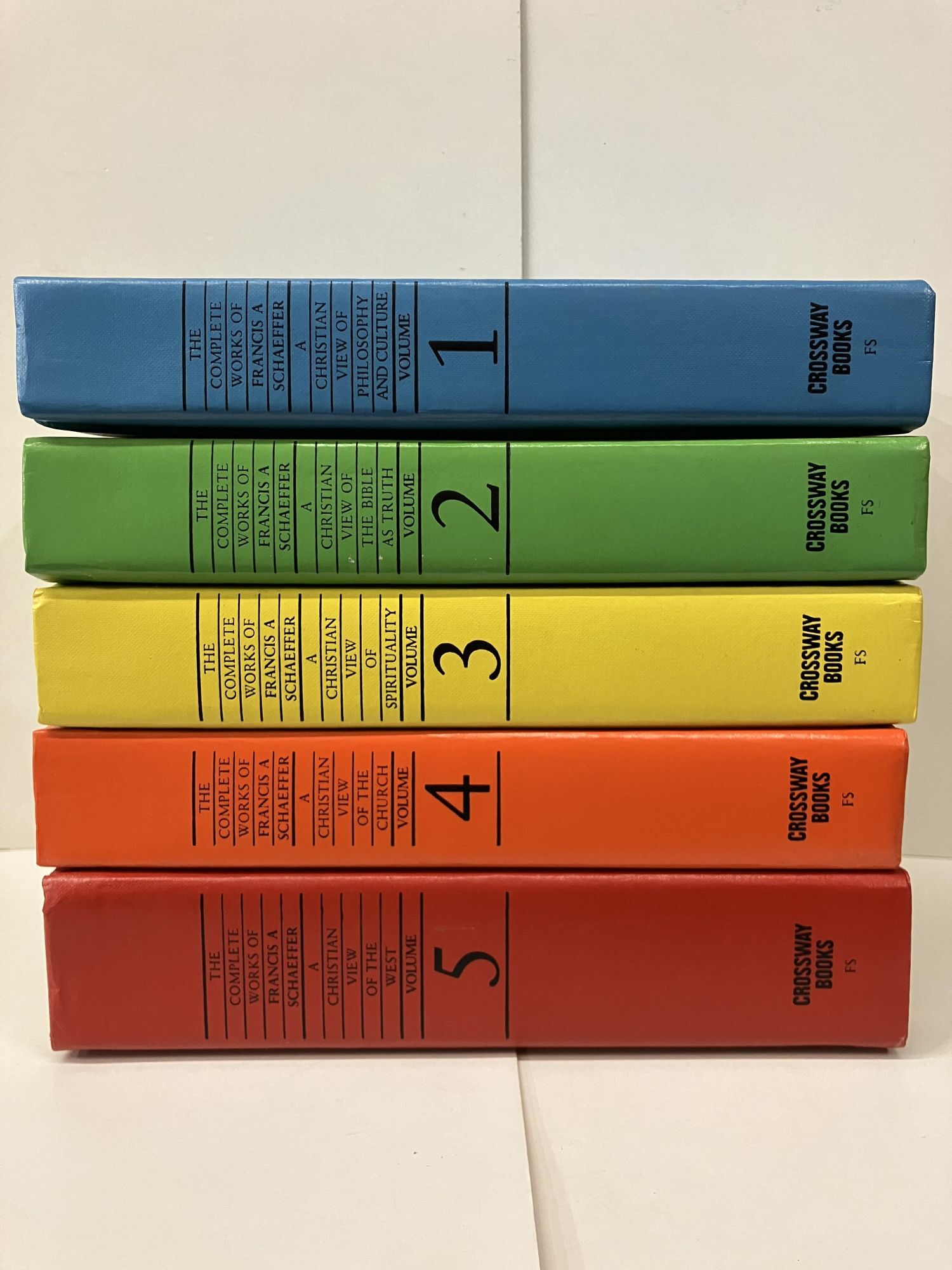 The Complete Works of Francis A Schaeffer; A Christian Worldview, 5 ...