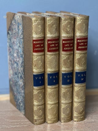 Item #99770 Boswell's Life of Johnson in Four Volumes. James Boswell
